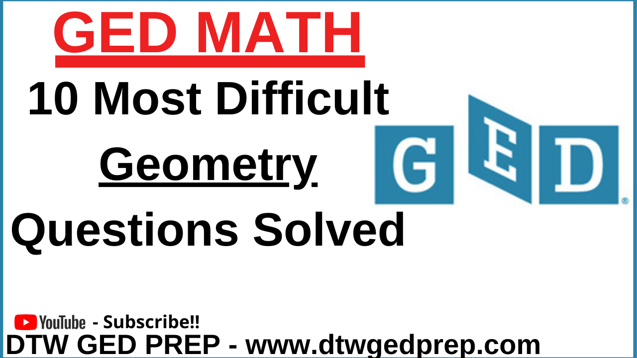 GED Math – Geometry Course